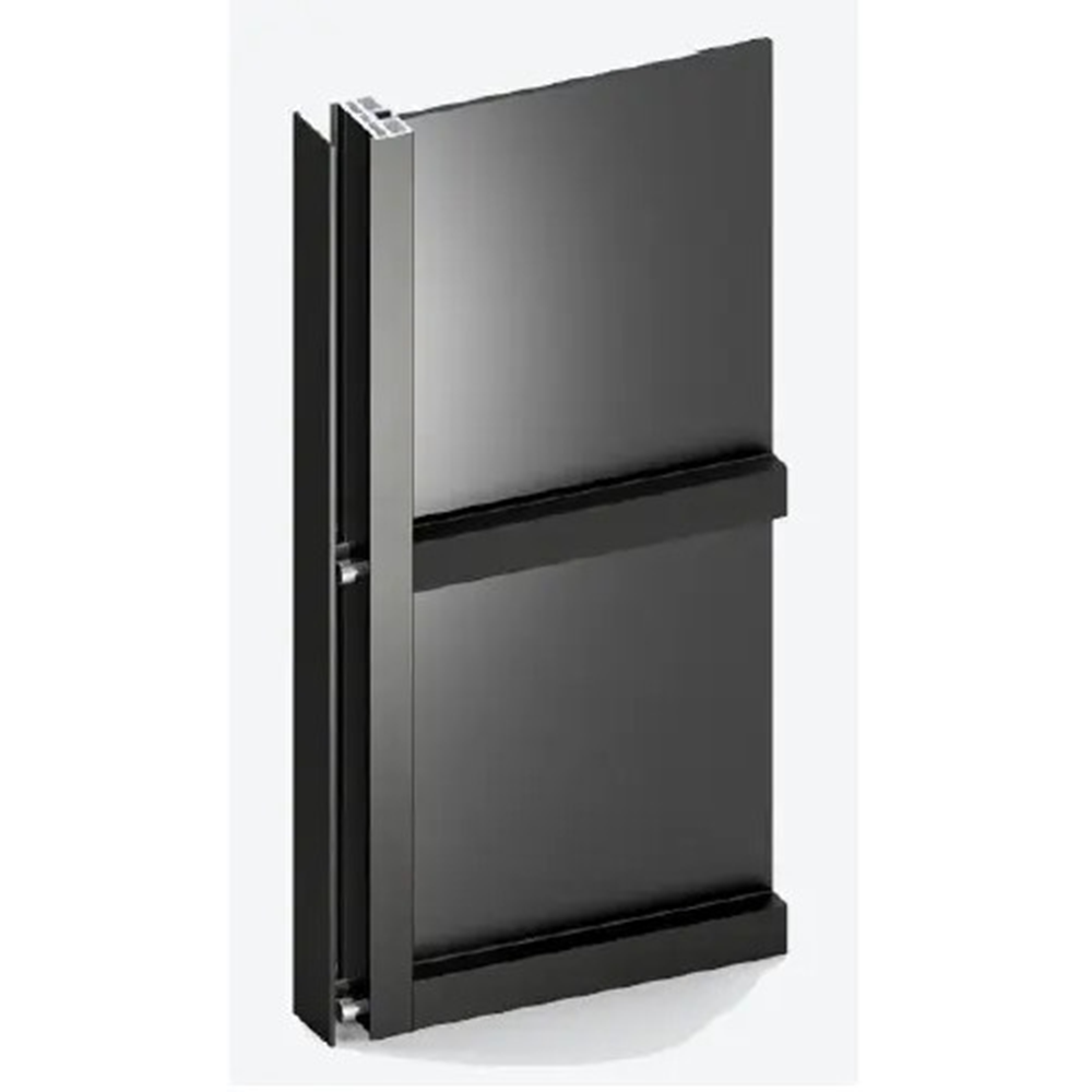 Ușă din sticlă batantă cu profil aluminiu